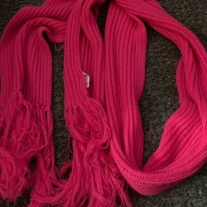 Pink scarf